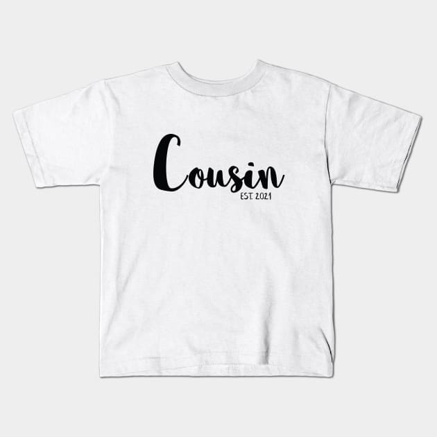 Cousin Pregnancy Kids T-Shirt by Bumblebee's Designs